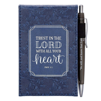 Trust in the Lord Notepad with Pen