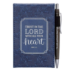 Trust in the Lord Notepad with Pen