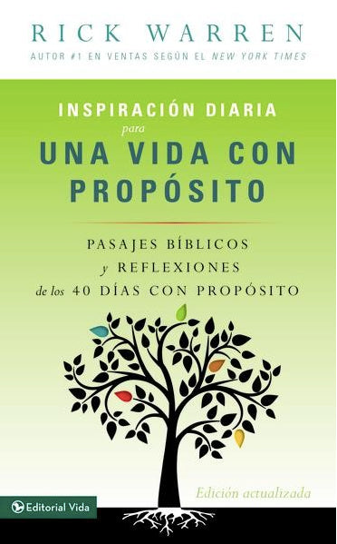 Inspiración diaria para una vida con propósito - Rick Warren