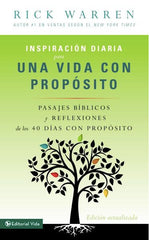 Inspiración diaria para una vida con propósito - Rick Warren