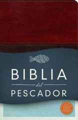Biblias del pescador caoba simil piel de lujo- RVR 1960
