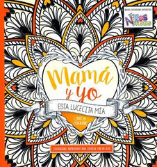 Libro de colorear mamá y yo, esta lucecita mía- Casa Creación