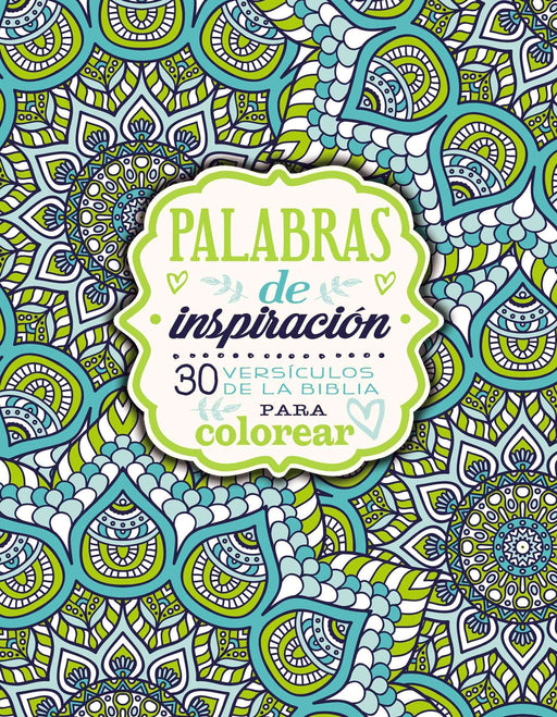 Libro para colorear: Palabras de inspiración - Vida - Coffee & Jesus