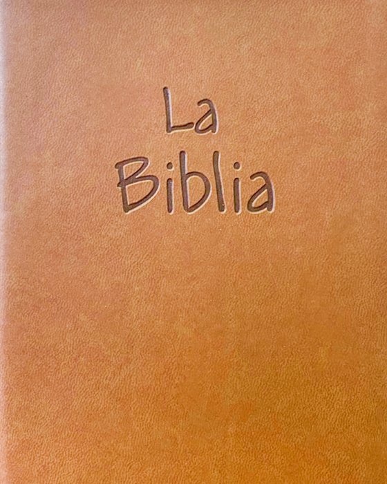 Biblia café canto blanco SBC - TLA