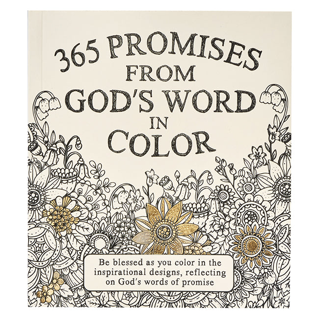 Libro para colorear: 365 Promesas - Christian Art Gifts - Coffee & Jesus