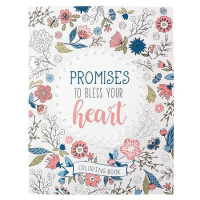 Libro de colorear Promises to bless - Coffee & Jesus