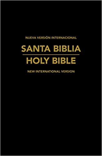 Biblia bilingüe sentipiel negro - NVI/NIV