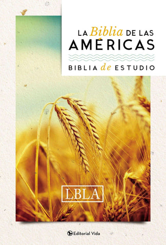 Biblia de estudio de las américas tapa dura - LBLA