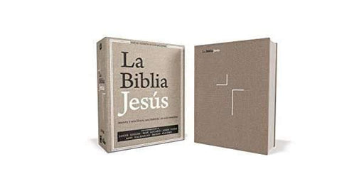 Biblia Jesús: Tela gris - NVI - Coffee & Jesus