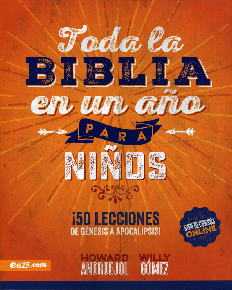 Toda la Biblia en un año para niños -  Howard Andruejol - Coffee & Jesus