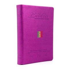 Biblia encuentro diario con Dios, fucsia QR - RVC
