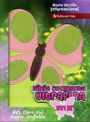 Biblia compacta ultrafina mariposa - NVI - Coffee & Jesus