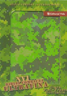 Biblia compacta ultrafina camuflada -  NVI - Coffee & Jesus