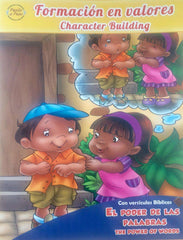 Cuaderno de colorear el poder de las palabras