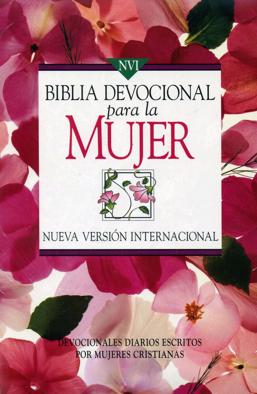 Biblia devocional de la mujer, Imit. Piel Rosada - NVI - Coffee & Jesus