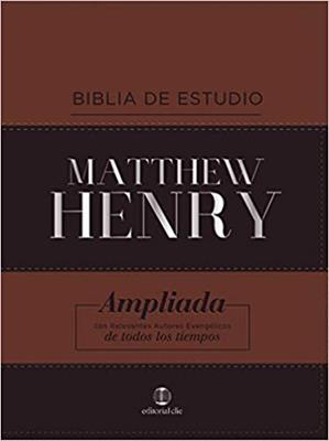 Biblia Estudio Matthew Henry- RVR 1960