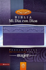 Biblia mi día con Dios, dos tonos - RVR 1960