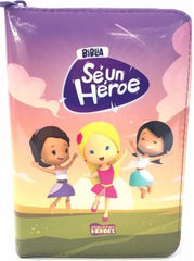 Biblia sé un héroe rosada, zipper - TLA