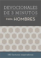 Devocionales de 3 minutos para hombres- Barbour Publishing