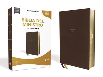 Biblia del ministro, letra gigante café - RVR 1960