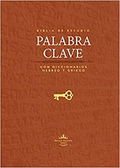 Biblia de estudio palabra clave, con diccionarios Hebreo y Griego - RVR 1960