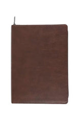 Biblia letra grande, marron con cierre - NVI