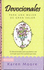 Devocionales para una Mujer de Gran Valor - Karen Moore | 52 Semanas