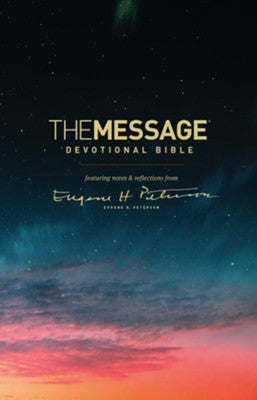 The Message Devotional Bible, Softcover