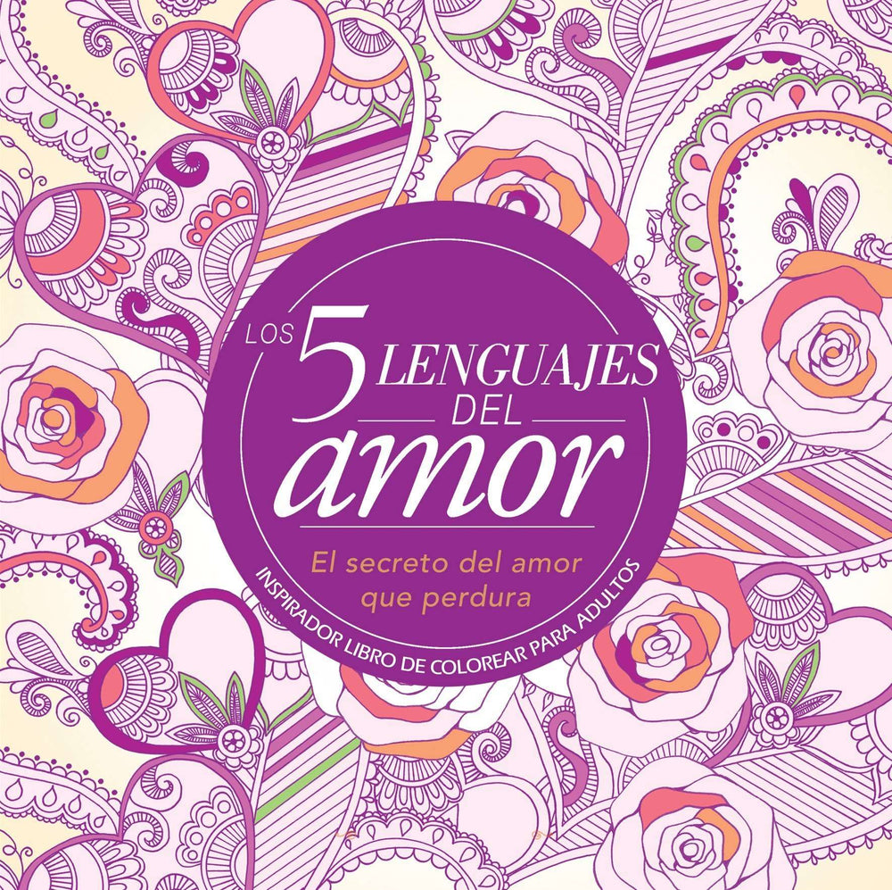 5 Lenguajes del amor libro para colorear