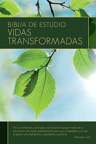 Biblia de estudio vidas transformadas, tapa dura - RVR 1960