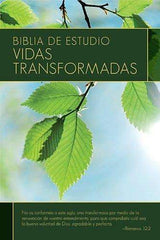 Biblia de estudio vidas transformadas, tapa dura - RVR 1960