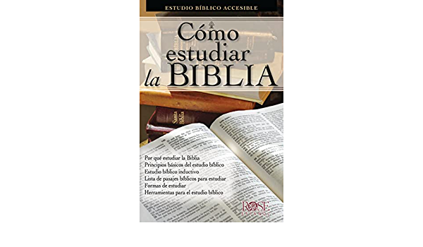 Folleto Cómo estudiar la Biblia