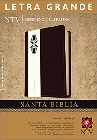 Santa Biblia NTV, Edición de referencia ultrafina, letra grande, DuoTono