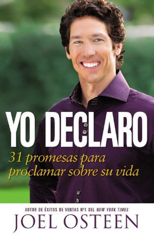 Yo declaro, tapa rustica - Joel Osteen