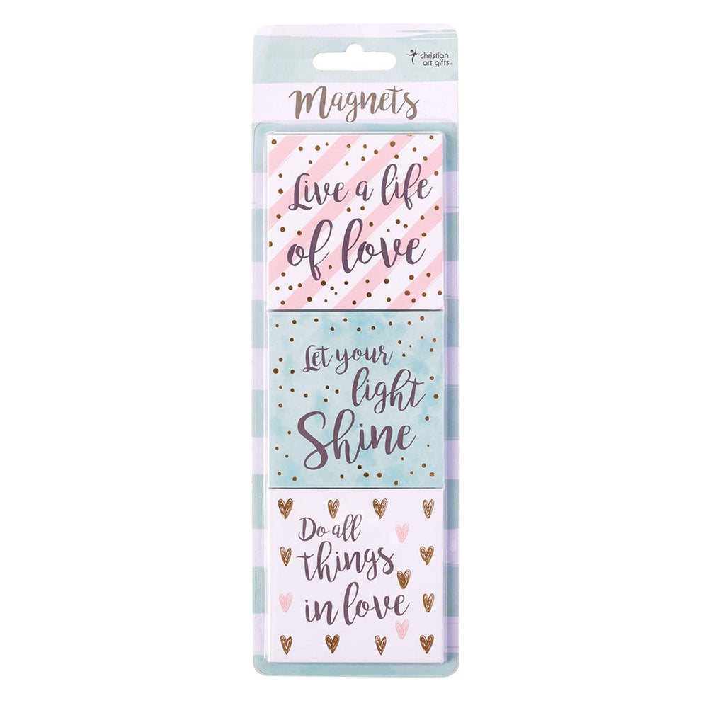 Juego de imanes: Live A Life Of Love - CAG