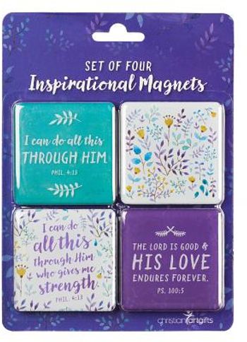 Juego de imanes: I Can Do All This Through Him - Philippians 4:13 - CAG