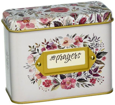 Christian Art Gifts Prayer Cards In Tin