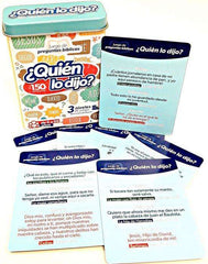 Juego de cartas biblicas: Quien quién lo dijo?