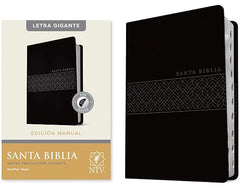Santa Biblia edicion manual negro letra gigante - NTV