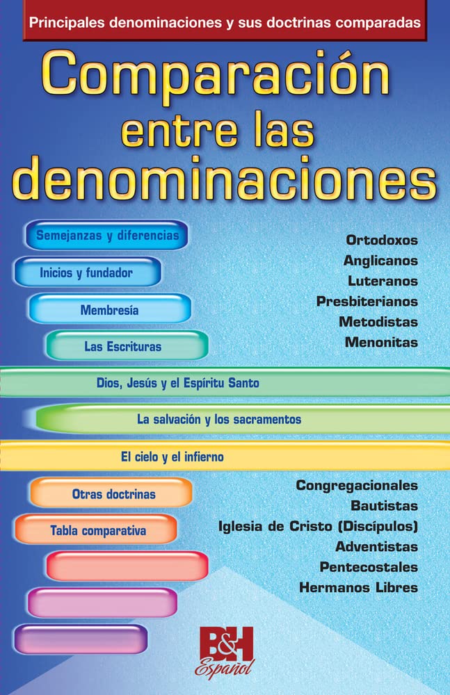 Folleto Comparación  entre las denominaciones
