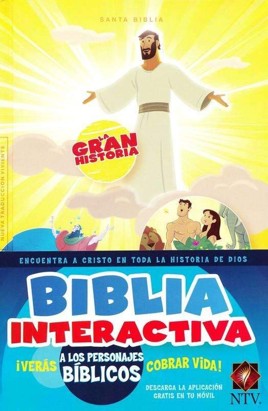 Biblia interactiva la gran historia, tapa dura - NTV