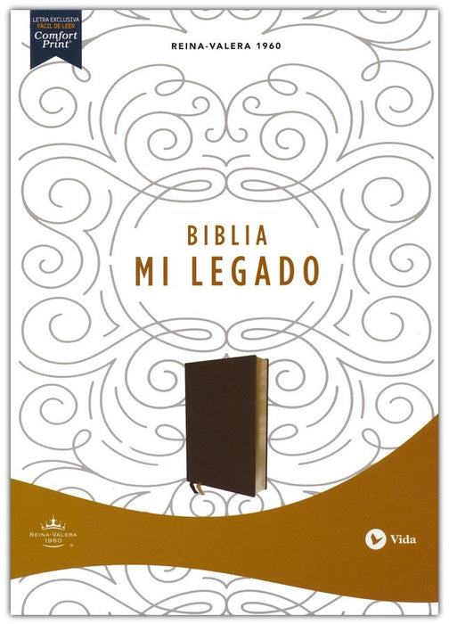 Biblia mi legado, sentipiel café - RVR 1960