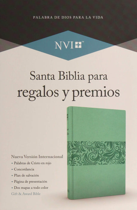 Santa Biblia para regalos y premios: Azul turquesa - NVI - Coffee & Jesus