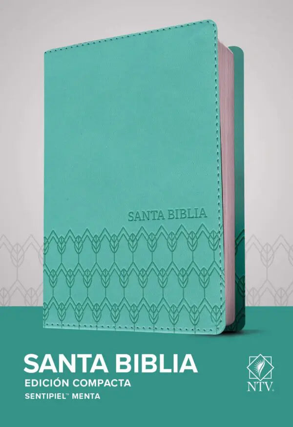 Santa Biblia edición compacta, turquesa imitación piel - NTV