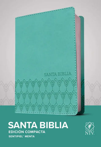 Santa Biblia edición compacta, turquesa imitación piel - NTV