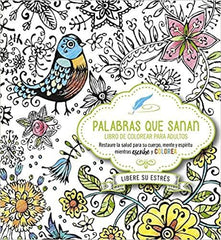 Libro de colorear Palabras que sanan