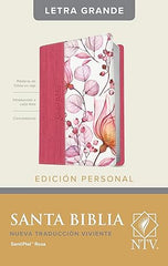 Santa Biblia edicion personal rosa letra grande - NTV