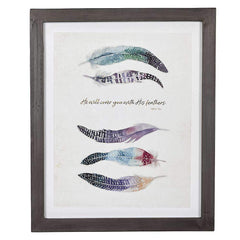 Cuadro His feathers- CAG