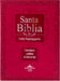 Biblia letra super gigante rosada - RVR 1960 - Coffee & Jesus