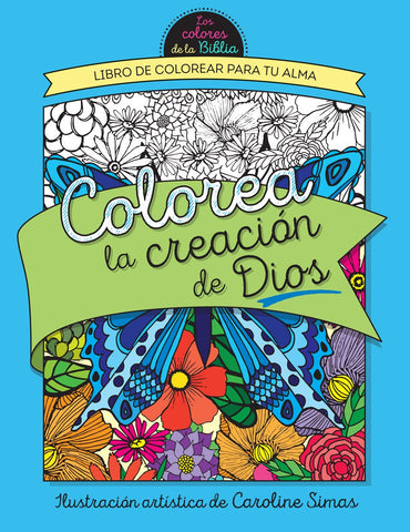 Colorea la creación de Dios